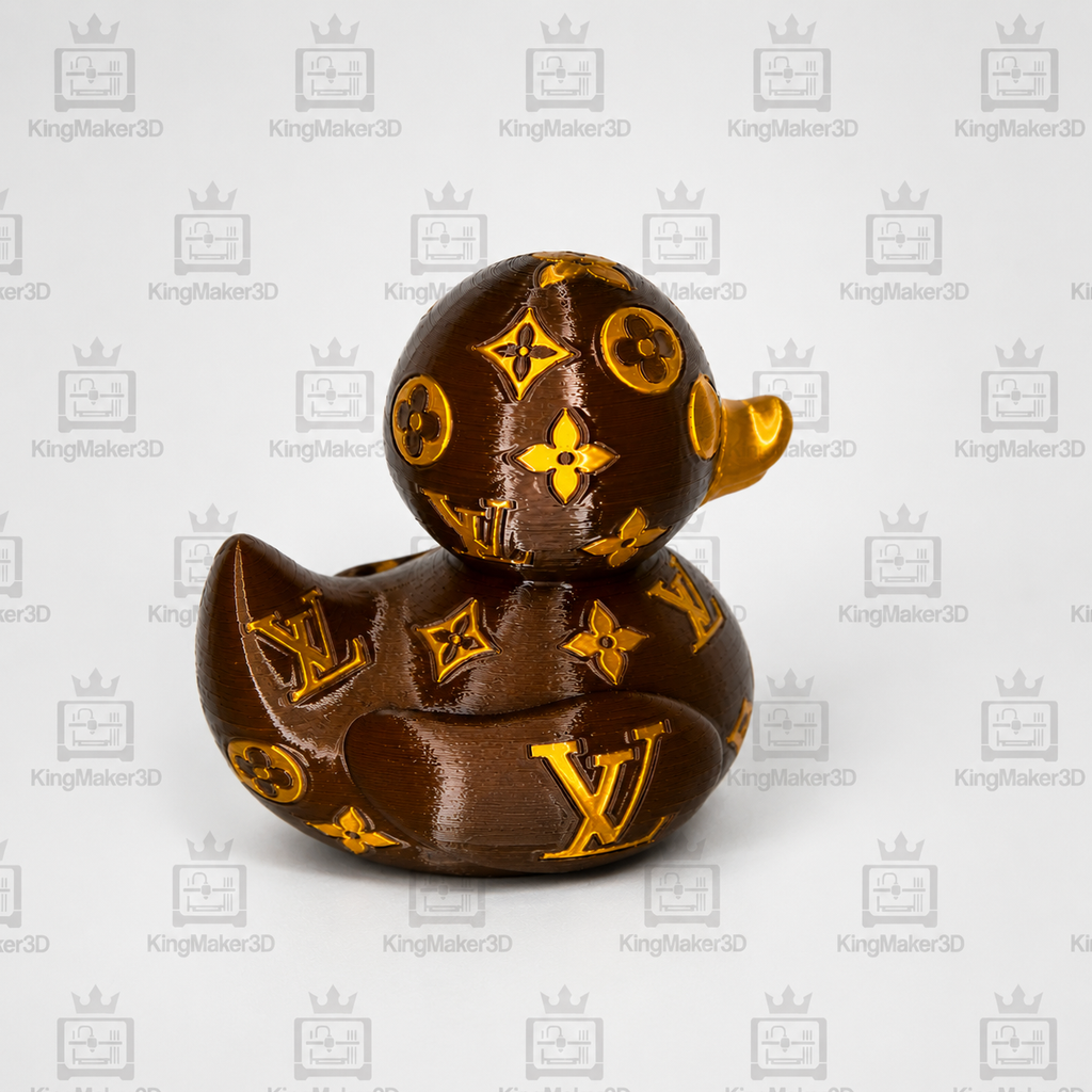 Designer 3D Printed Duck | Luxury Duck Decor | Cruise Duck | Gift for Fashion Lover