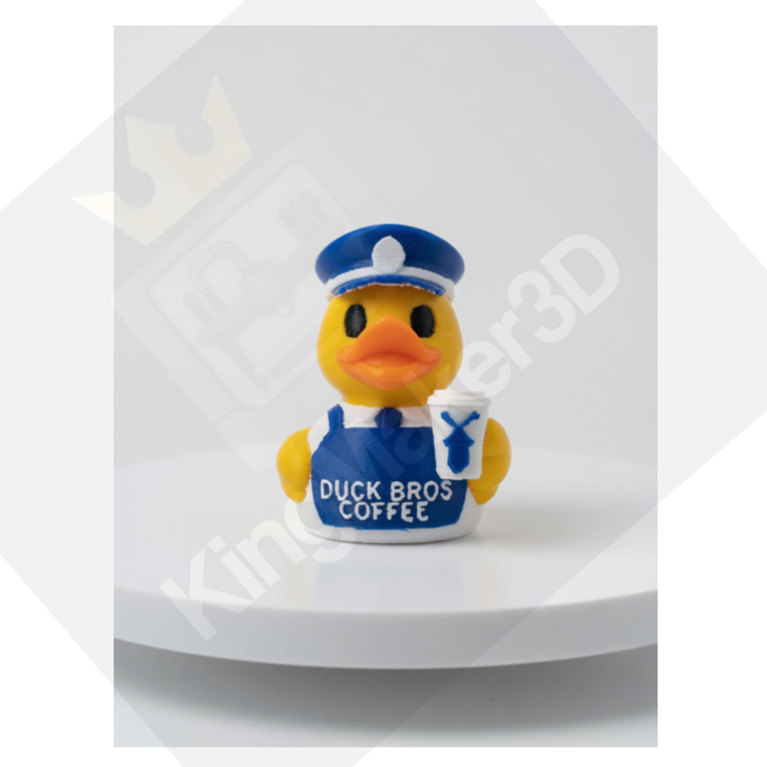Starbucks, Dunkin Donuts, 7 Brew, Tim Horton's and Dutch Bros Inspired Duck