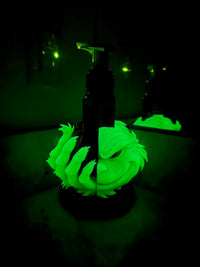 Grinch Inspired Soap Holder | 3D Printed Christmas Bathroom Decor | Fits Foaming Soap Bottle