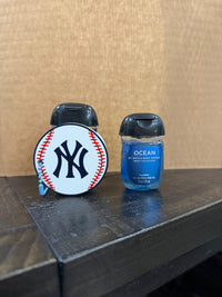 MLB Baseball Team PocketBac Holder, 1 oz Hand Sanitizer Keychain, Baseball Fan Gift, Sports Team Accessory