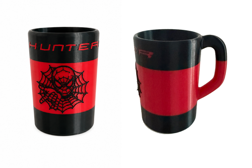 Personalized Spider-Man Juice Box Holder, Custom Name Kids Drink Holder, Spider-Man Inspired Cup, Toddler Gift, 3D Printed Holder
