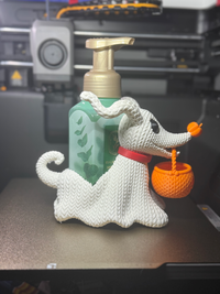 Zero Inspired Soap Holder for Bath & Body Works, The Nightmare Before Christmas Halloween Decor, 3D Printed Ghost Dog Soap Caddy