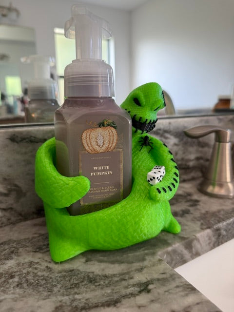 Oogie Boogie Soap Holder, Glow in the Dark Halloween Decor, Bath & Body Works Soap Holder, Nightmare Before Christmas Inspired