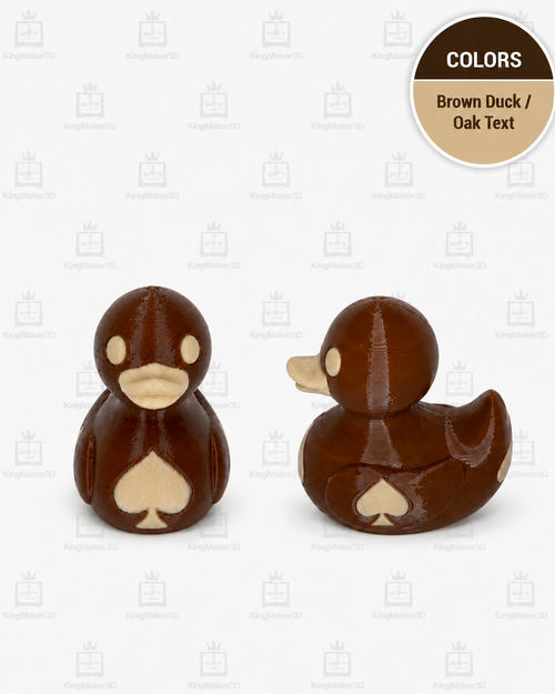 Designer 3D Printed Duck 
