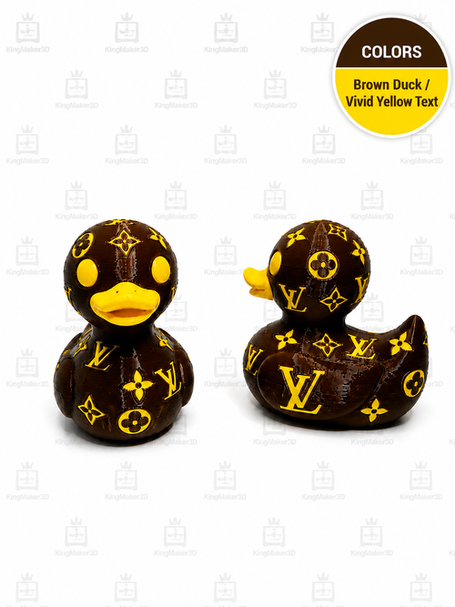 Designer 3D Printed Duck 