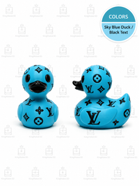 Designer 3D Printed Duck 