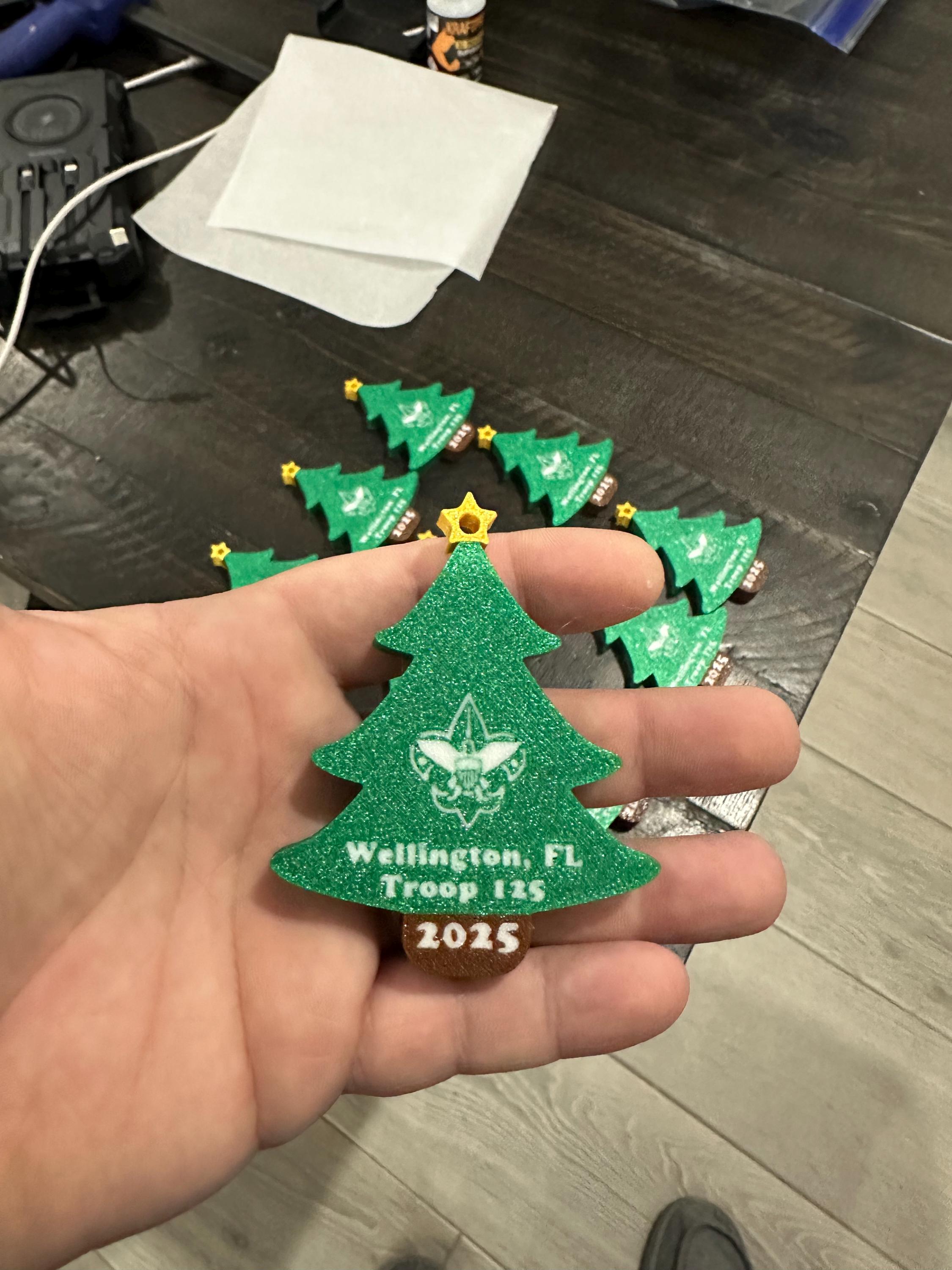Scout Personalized, Custom Christmas Tree Ornament