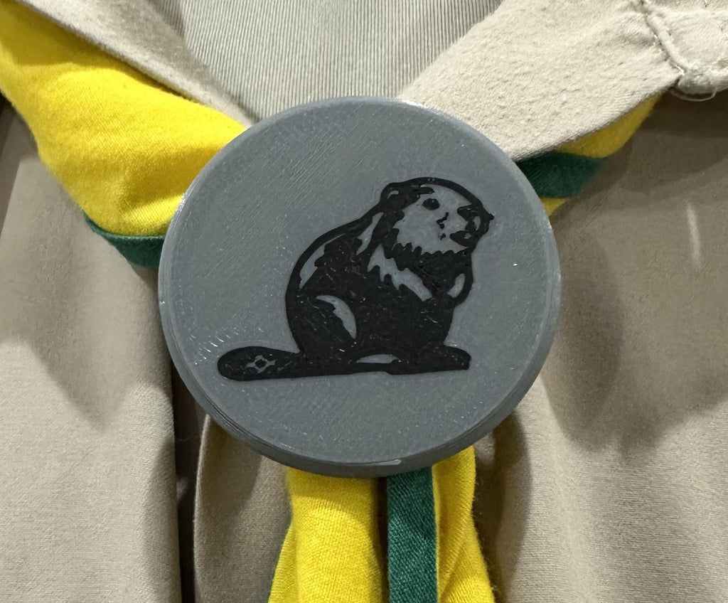 Wood Badge Critter Neckerchief Woggle / Slide
