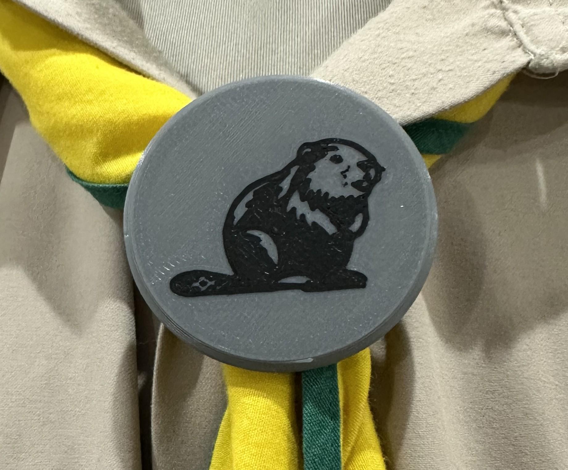 Wood Badge Critter Neckerchief Woggle / Slide