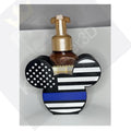 Mickey Inspired Soap Holder | First Responder Thin Line | Bath and Body Works Hand Soap | Disney Inspired Bathroom Decor |