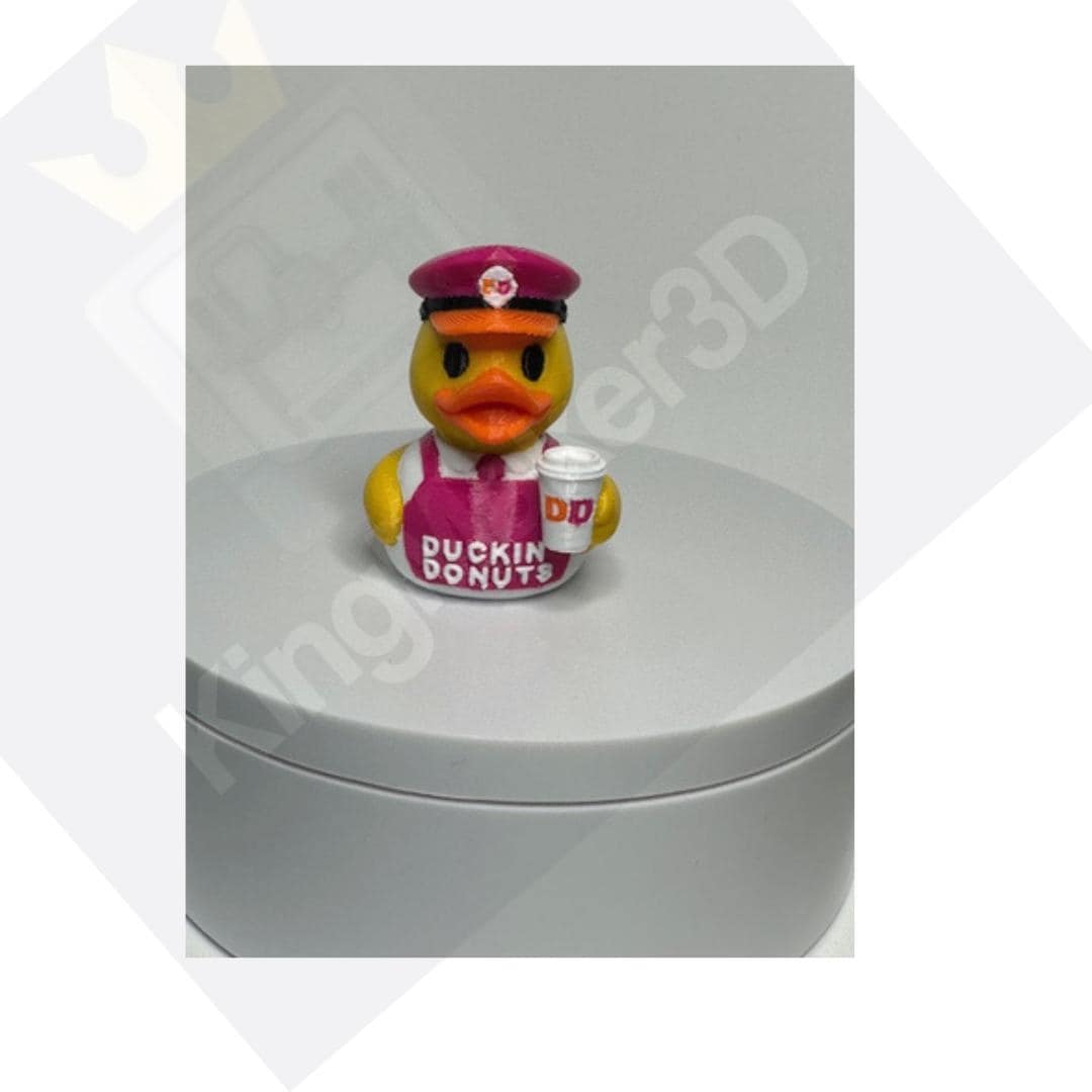Starbucks, Dunkin Donuts, 7 Brew, Tim Horton's and Dutch Bros Inspired Duck