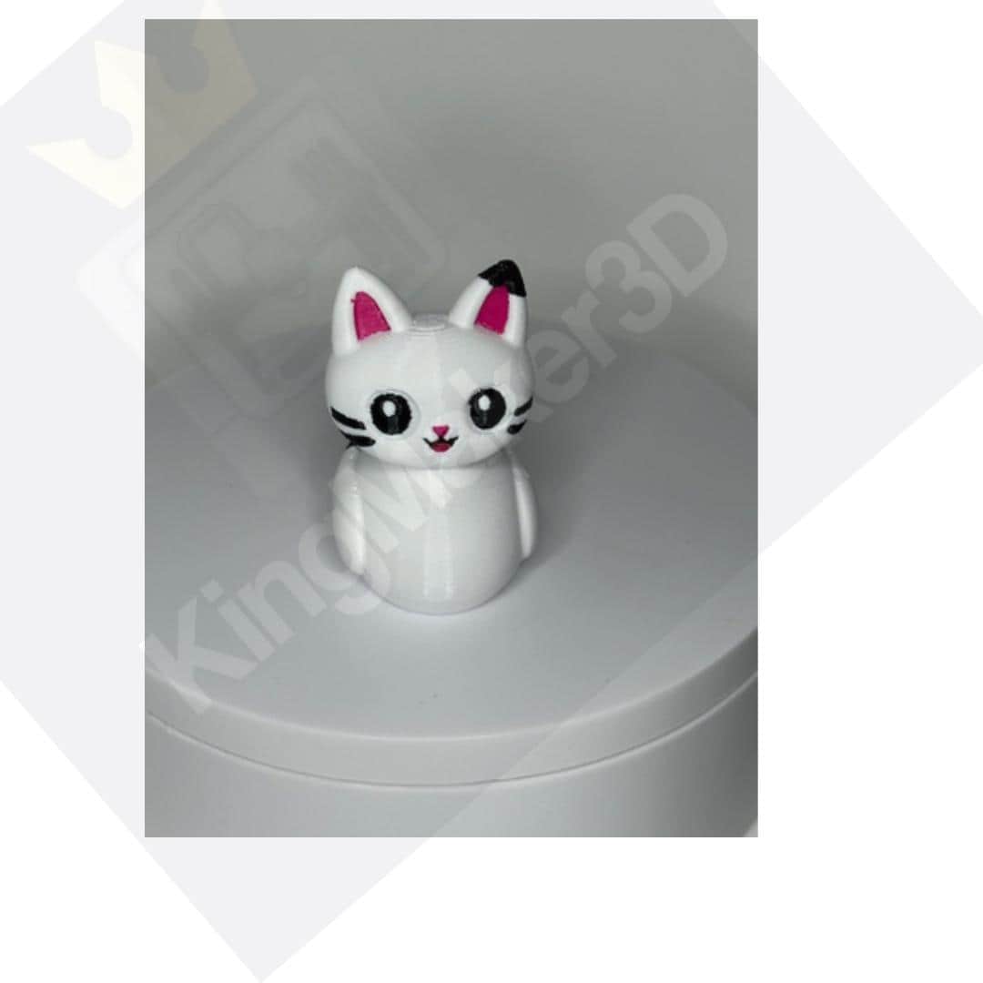 Gabby & Pandy Inspired Dollhouse Duck / 3D Printed Cat Ear Character Toy
