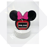Personalized Teacher Gift | Mickey or Minnie Inspired Pen and Pencil Holder| Classroom Decor | Disney Inspired
