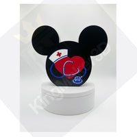 Mickey or Minnie Nurse Inspired Soap Holder | Nursing Gift | Bath and Body Works Soap Dispenser Holder | Cute Disney Bathroom Decor