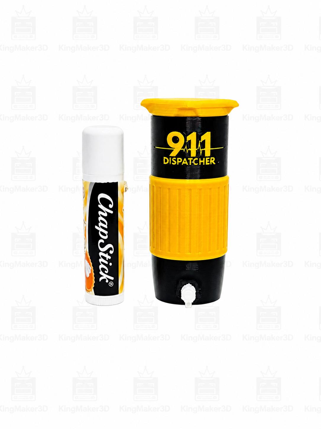 Chapstick Holder Keychain | 3D Printed Lip Balm Case with Keyring | Portable Lip Balm Holder | Cute Gift Idea