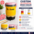Pencil Can Cooler Container | 3D Printed Drink Holder | Teacher Gift | Personalized Name Option | Classroom Cup Holder
