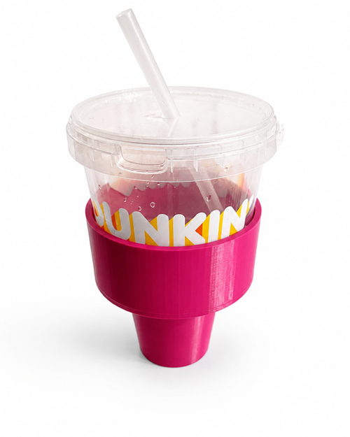 Personalized Car Cup Holder Adapter for 48 oz Dunkin’ Drink Bucket