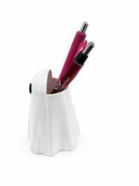 Small Ghost Pen Holder – 3D Printed Desk Organizer