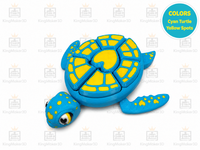Turtle Shell MultiClicker Fidget | 3D Printed Fidget Toy | Sensory Clicker | Desk Fidget | Multiple Color Options | 911 Dispatcher