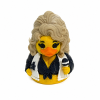Dallas Diva Duck Figurine, 2 or 3.5 Inch Country Music Collectible, 3D Printed PETG