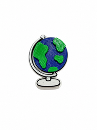Teacher Student Clicker Fidget | Crayon Composition Book Notebook Globe Chalkboard Glue Bottle | Classroom Fidget Toy | 3D Printed PETG Gift