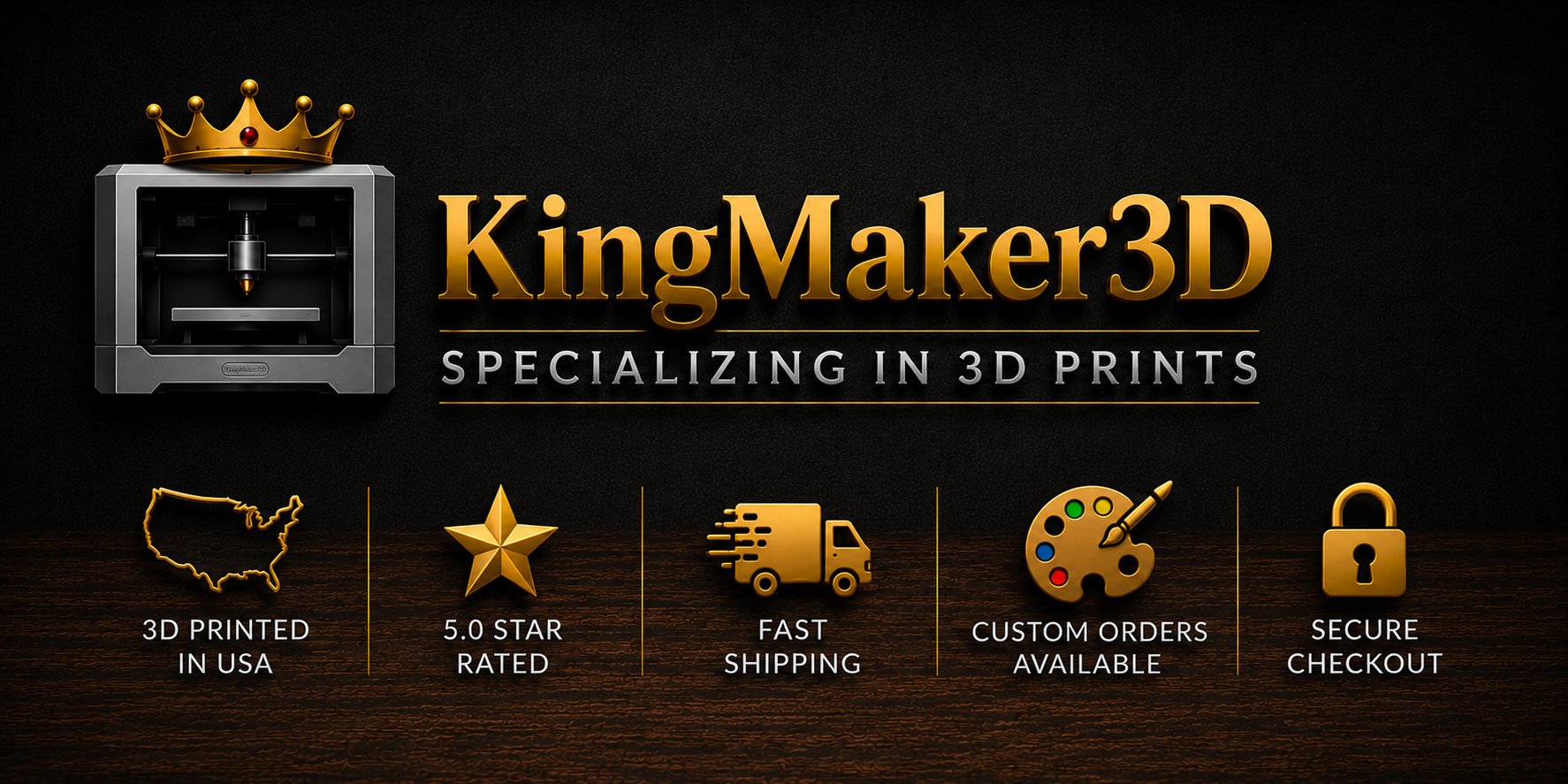 KingMaker3D - 3D Printed Gifts, Custom Ducks, Can Coolers and More - South Florida